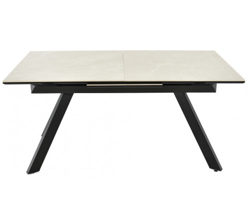 Стол Adam раскладной 140-190x90x75см, бежевый, чёрный