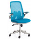 Кресло компьютерное MESH-10  ткань, голубой