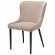 Стул DikLine 304 B03 BEIGE, ножки черные, микровелюр