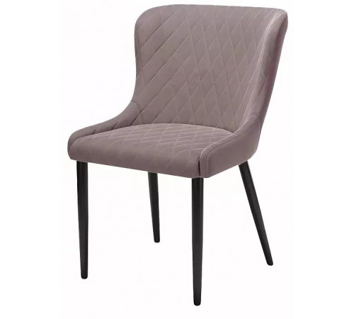 Стул DikLine 304 B5 LATTE, ножки черные, микровелюр