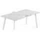 Стол Колон Лофт 120 25 мм юта / белый матовый