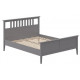 Кровать Leset Мира 160х200 серый