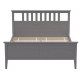 Кровать Leset Мира 160х200 серый