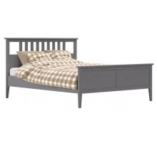 Кровать Leset Мира 160х200 серый