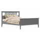 Кровать Leset Мира 160х200 серый