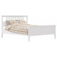 Кровать Leset Мира 160х200 белый