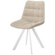 Стул DikLine 229 поворотный, B03 BEIGE, ножки белые