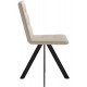 Стул DikLine 230 поворотный B03 BEIGE, ножки черные