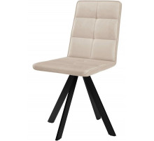 Стул DikLine 230 поворотный B03 BEIGE, ножки черные