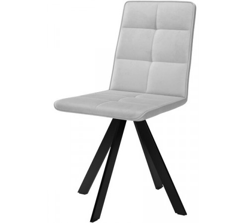 Стул DikLine 230 поворотный B22 GREY, ножки черные