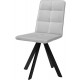 Стул DikLine 230 поворотный B22 GREY, ножки черные
