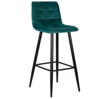 Барный стул 8078-LML NICOLE морская волна велюр (108-119)