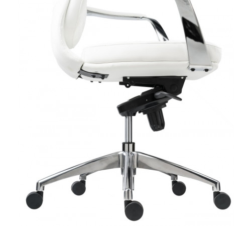 Компьютерное кресло Isida white / satin chrome