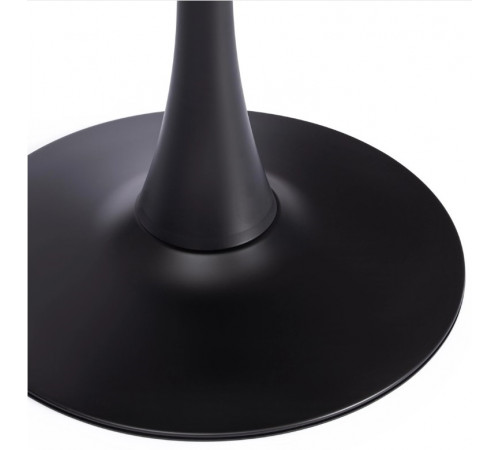 Стол TULIP 70 (mod. 46) металл / МДФ, 70 x 70 x 75 см, Black (черный)
