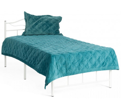 Кровать LUCY (mod. 9305) металл, 90*200 см (Single bed), White (белый)