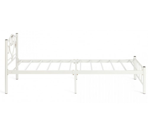Кровать MALVA (mod. 9303)  металл, 90*200 см (Single bed), White (белый)