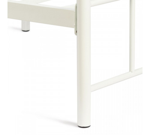 Кровать MALVA (mod. 9303)  металл, 90*200 см (Single bed), White (белый)