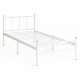 Кровать ROWENTA (mod. 9177) металл, 90*200 см (Single bed), White (белый)