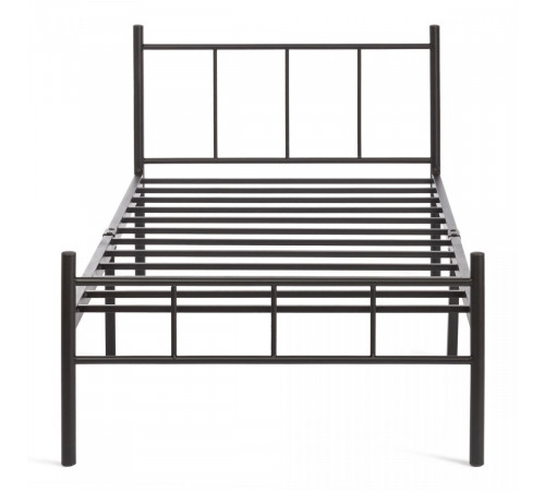 Кровать ROWENTA (mod. 9177) металл, 90*200 см (Single bed), Black (черный)