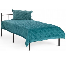 Кровать ROWENTA (mod. 9177) металл, 90*200 см (Single bed), Black (черный)