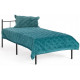 Кровать ROWENTA (mod. 9177) металл, 90*200 см (Single bed), Black (черный)