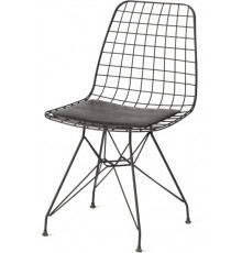 Стул TAVOLA (mod. 271) металл/экокожа, 46 х 47.5 х 84 см, Black (черный)