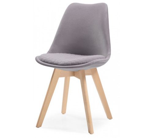 Стул Bonuss light gray / wood