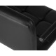 Стул барный DOBRIN KRUGER ARM BLACK черный PU