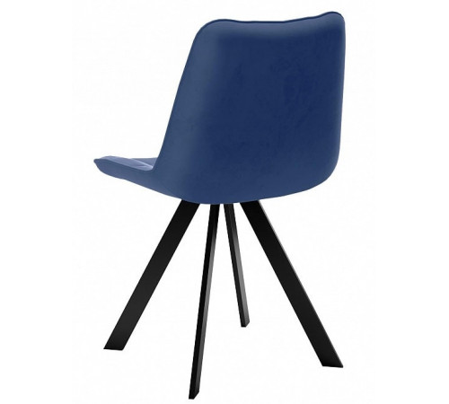 Стул DikLine 229 поворотный, B8 BLUE, ножки черные