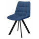 Стул DikLine 229 поворотный, B8 BLUE, ножки черные
