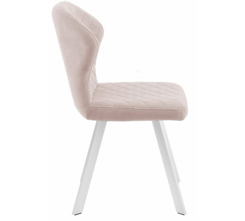 Стул DikLine 339 поворотный B03 BEIGE, ножки белые