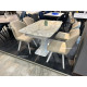 Обеденная группа SFA120 ОГ/339 B03 BEIGE, белый каркас