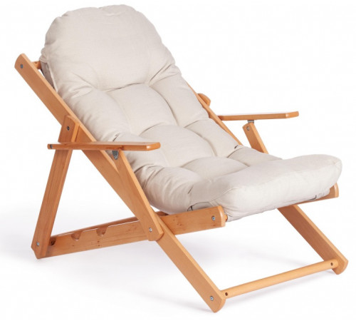 Кресло SHNAUFF (mod. 09)  дерево, натуральный хлопок, natural (натуральный) A 1/натуральный