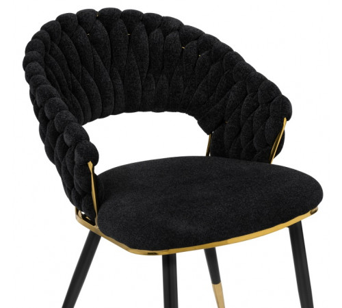 Стул Rakel black / gold