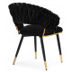 Стул Rakel black / gold