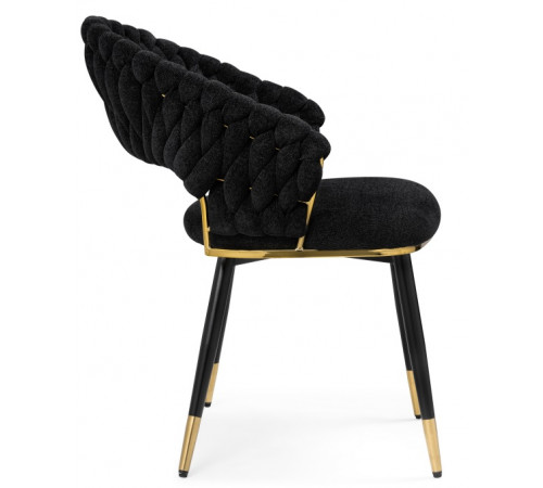 Стул Rakel black / gold