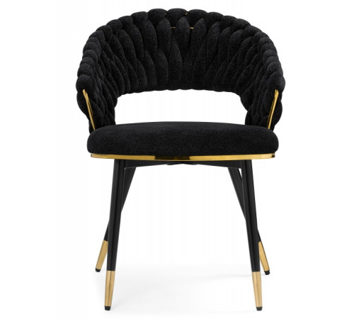 Стул Rakel black / gold