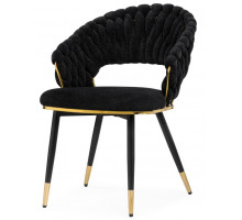 Стул Rakel black / gold