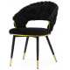 Стул Rakel black / gold
