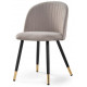 Стул Gabi latte / black / gold