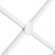 Кровать Iris (mod.9311) дерево гевея/металл, 160*200 см (Queen bed), Белый (White)
