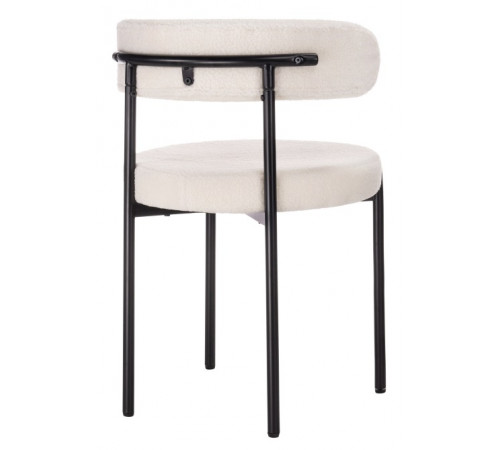 Стул Rudi white / black