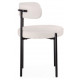 Стул Rudi white / black