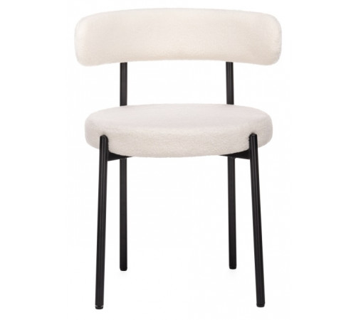 Стул Rudi white / black