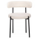 Стул Rudi white / black