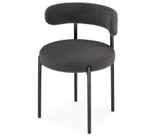 Стул Rudi dark gray / black