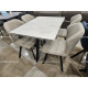 Стул DikLine 339 поворотный B03 BEIGE, ножки черные