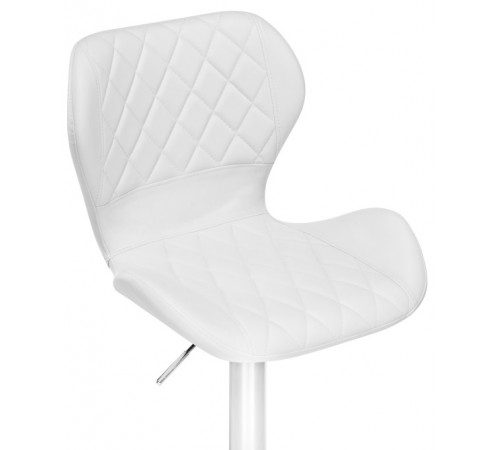 Барный стул Porch chrome / white