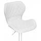 Барный стул Porch chrome / white