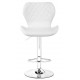 Барный стул Porch chrome / white